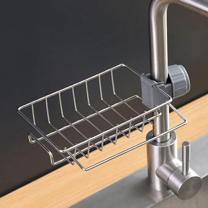 Stainless Steel Sink Drain Rack Storage