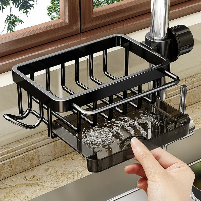 Stainless Steel Sink Drain Rack Storage