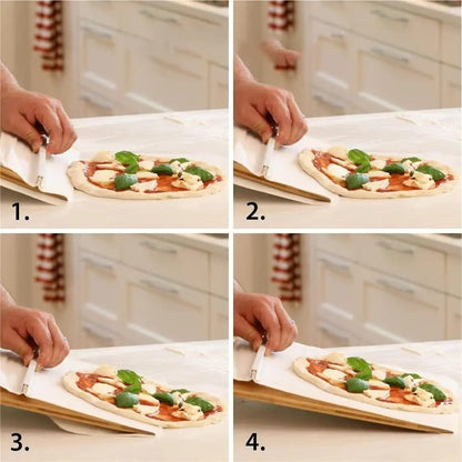 Effortless Sliding Pizza Peel Shovel