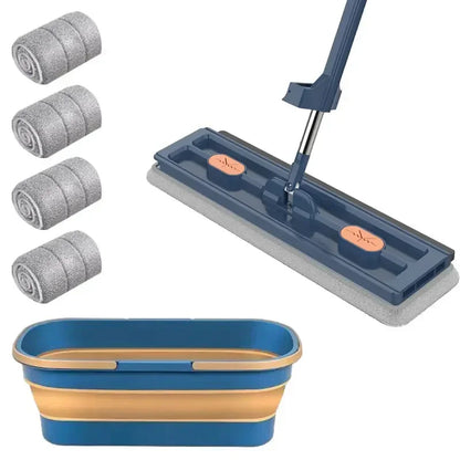 Hand Free All in one Flat Mop