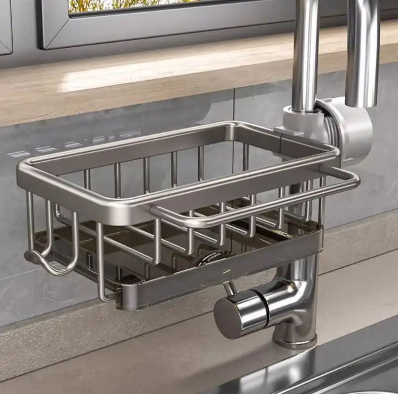 Stainless Steel Sink Drain Rack Storage