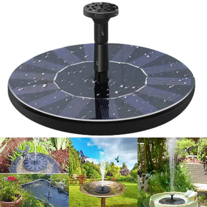 Mini Bird Bath Solar Powered Fountain