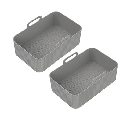 New Silicone Air Fryer Tray - 2 Pcs (1 Pack)