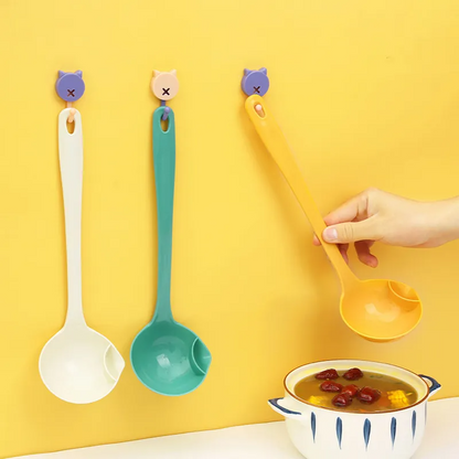 Unique Colander Spoon for Filtering Oil